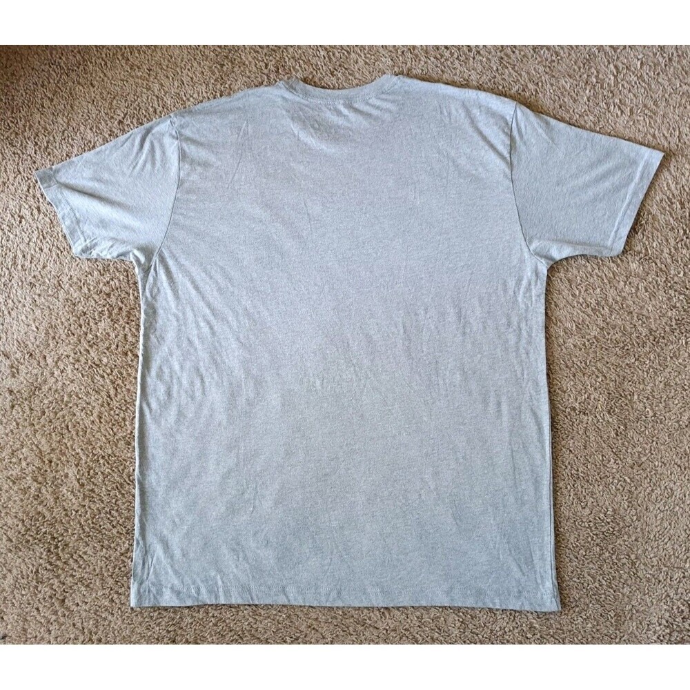 Superman Man Of Steel T-Shirt Men's XL Gray Short Sleeve - Picture 5 of 7